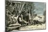 Caribou Hunt Canada 19th Century-null-Mounted Giclee Print