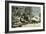 Caribou Hunt Canada 19th Century-null-Framed Giclee Print