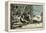 Caribou Hunt Canada 19th Century-null-Framed Premier Image Canvas