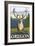 Caribou in the Wild, Oregon-Lantern Press-Framed Art Print