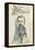 Caricature de Gustave Eiffel, parue dans "le Central"-null-Framed Premier Image Canvas