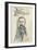 Caricature de Gustave Eiffel, parue dans "le Central"-null-Framed Giclee Print