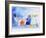 Caricature of a Hospital Consultation-David Gifford-Framed Photographic Print