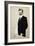 Caricature of Franz Lehar-null-Framed Giclee Print