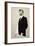 Caricature of Franz Lehar-null-Framed Giclee Print