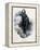 Caricature of George Sand circa 1848-Alcide Joseph Lorentz-Framed Premier Image Canvas
