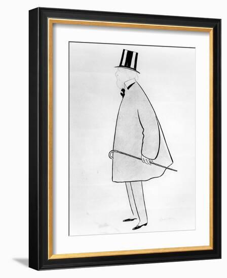 Caricature of Jacques Doucet, C. 1910-1929-Leonetto Cappiello-Framed Giclee Print