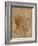 Caricature of the Head of an Old Man, in Profile to the Right, c.1507-Leonardo da Vinci-Framed Giclee Print