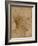 Caricature of the Head of an Old Man, in Profile to the Right, c.1507-Leonardo da Vinci-Framed Giclee Print