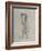 Caricature of the Journalist Theodore Pelloquet, 1858 (Charcoal on Paper)-Claude Monet-Framed Giclee Print