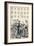 Caricatures of Members of the National Conference at Frankfort and of the Prussian Kreuz-Zeitung P-null-Framed Giclee Print