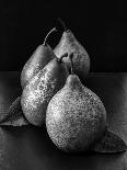 Black and White Image of 4 Pears-Carin Victoria Harris-Photographic Print