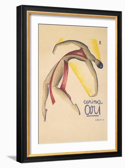 Carina Ari Modern Dance Poster-null-Framed Art Print