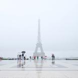 Paris in The Rain-Carina Okula-Photographic Print