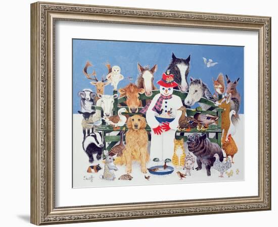 Caring-Pat Scott-Framed Giclee Print