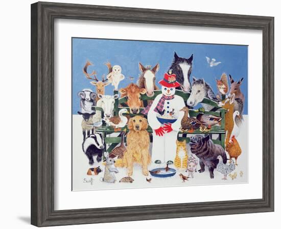 Caring-Pat Scott-Framed Giclee Print