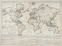 Bowles's Geographical Game of the World, London, 1790-Carington Bowles-Framed Giclee Print