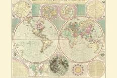 Bowles's Geographical Game of the World, London, 1790-Carington Bowles-Framed Giclee Print