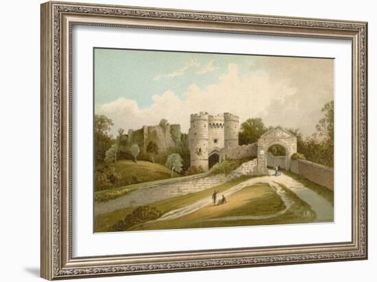 Carisbrooke Castle - Isle of Wight-English School-Framed Giclee Print