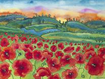 Magical Poppy Field-Carissa Luminess-Giclee Print