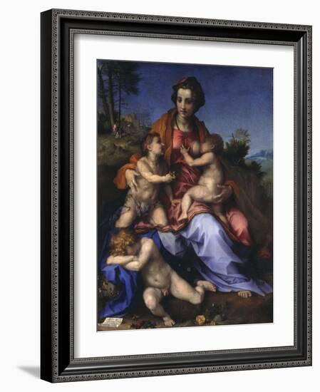 Caritas, 1518-19-Andrea del Sarto-Framed Giclee Print