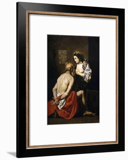 Caritas Romana, 1620-1630, Flemish School-Gaspar de Crayer-Framed Giclee Print