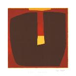 Untitled (Red), 2013-Carl Abbott-Framed Serigraph