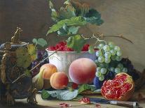 Still Life of Figs, Peaches and Rapberries-Carl Balsgaard-Giclee Print