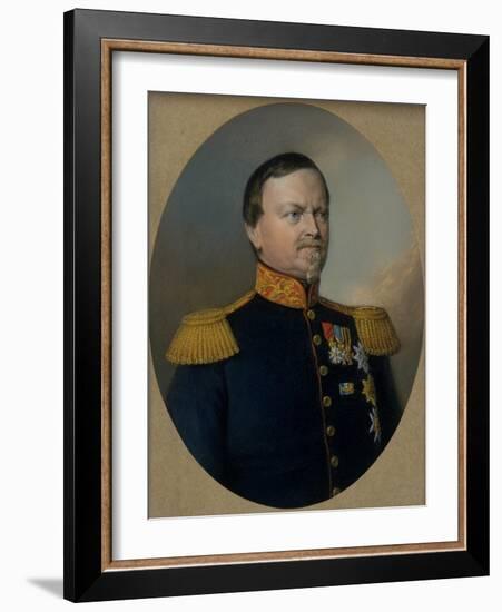 Carl Bernhard, Duke of Saxe-Weimar-Eisenach-Berthold Woltze-Framed Giclee Print