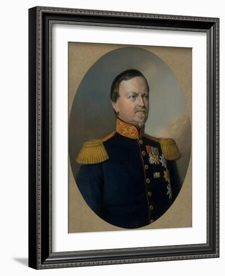 Carl Bernhard, Duke of Saxe-Weimar-Eisenach-Berthold Woltze-Framed Giclee Print