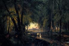 Forest Path Near Spandau, 1835-Carl Blechen-Giclee Print