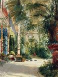 The Interior of the Palm House, 1832-1833-Carl Blechen-Framed Premier Image Canvas