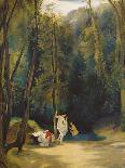 Forest Path Near Spandau, 1835-Carl Blechen-Giclee Print