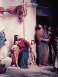 Christ Driving the Money Changers Out of Temple-Carl Bloch-Giclee Print