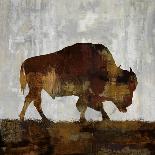 Bison-Carl Colburn-Mounted Art Print