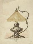 A Shaped Silver Kettle and Stand-Carl Faberge-Framed Giclee Print