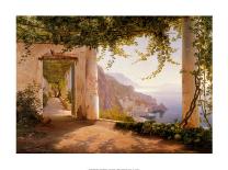 Pergola in Amalfi-Carl Frederic Aagaard-Art Print