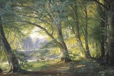 Forest Glade-Carl Frederic Aagaard-Giclee Print