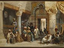 In the Mosque-Carl Friedrich Heinrich Werner-Giclee Print