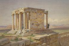 The Temple of Athena Nike. View from the North-East, 1877-Carl Friedrich Heinrich Werner-Giclee Print