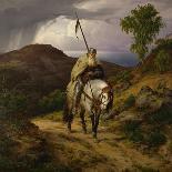 Wandering Knight-Carl Friedrich Lessing-Giclee Print