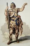 Stage Costume for Fasolt, Character from the Rhine Gold by Richard Wagner, 1876-Carl Friedrich Wilhelm Trautschold-Framed Giclee Print