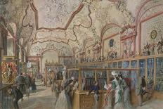 The Library, in Use as an Office of the Ambraser Gallery in the Lower Belvedere, 1879-Carl Goebel-Laminated Giclee Print