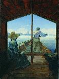 Balcony Room with a View of the Bay of Naples, C. 1829-Carl Gustav Carus-Giclee Print