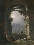 The Colosseum in the Night, Early 1830S-Carl Gustav Carus-Framed Giclee Print