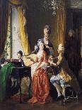 A Family Concert-Carl Herpfer-Framed Giclee Print