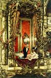 An Evening at the Opera (Oil on Canvas)-Carl Kahler-Giclee Print