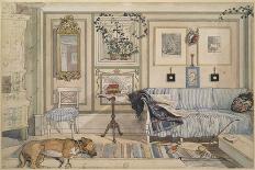 The Kitchen, from 'A Home' Series, c.1895-Carl Larsson-Giclee Print
