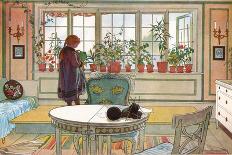 The Kitchen, from 'A Home' Series, c.1895-Carl Larsson-Giclee Print