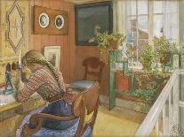 Cosy Corner, from 'A Home' Series, c.1895-Carl Larsson-Giclee Print